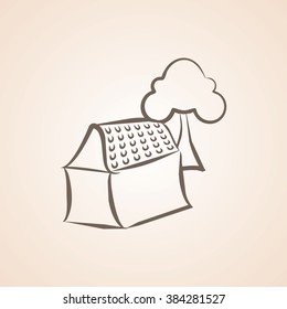 Very Useful Icon of Home for Web & Mobile. Eps-10.