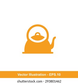 Very Useful Icon Of Kettle. Eps-10.