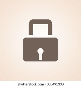 Very Useful Icon of Lock for Web & Mobile. Eps-10.