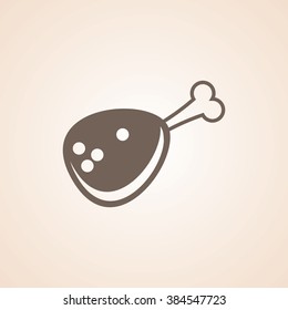 Very Useful Icon of Meat for Web & Mobile. Eps-10.