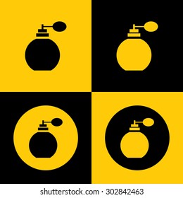 Very Useful Icon Of Perfume Bottle. Eps-10.