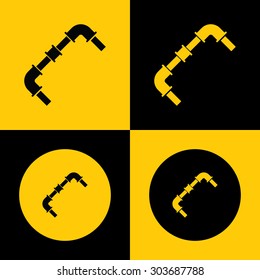 Very Useful Icon Of Pipe. Eps-10