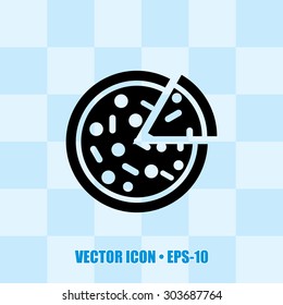 Very Useful Icon Of Pizza. Eps-10