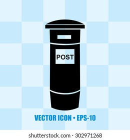Very Useful Icon Of Post Box. Eps-10.