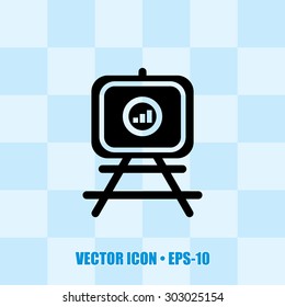 Very Useful Icon Of Presentation Chart. Eps-10.