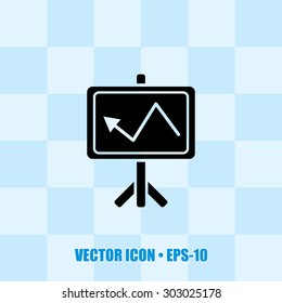 Very Useful Icon Of Presentation Chart. Eps-10.