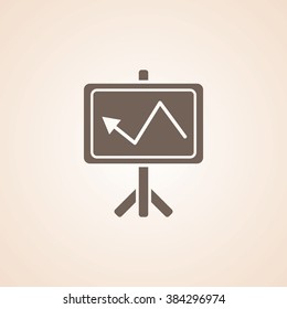 Very Useful Icon of Presentation Chart  for Web & Mobile. Eps-10.