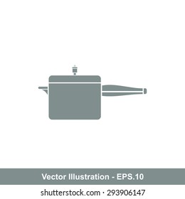 Very Useful Icon Of Pressure Cooker. Eps-10.