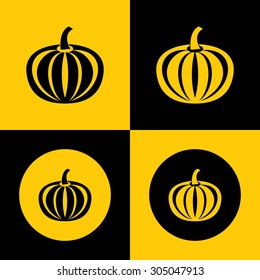 Very Useful Icon Of Pumpkin. Eps-10.