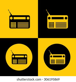 Very Useful Icon Of Radio. Eps-10.