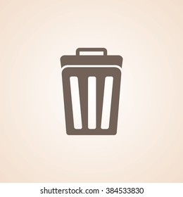 Very Useful Icon of Recycle Bin, Dust Bin, Trash Can  for Web & Mobile. Eps-10.