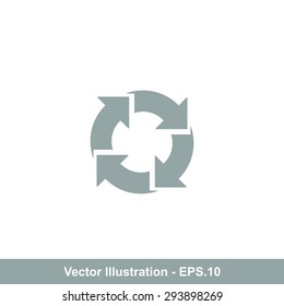 Very Useful Icon Of Recycle/Reload. Eps-10.