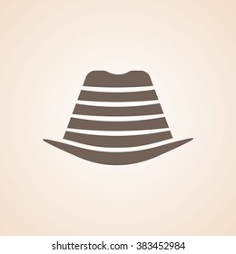 Very Useful Icon of Round hat for Web & Mobile. Eps-10.
