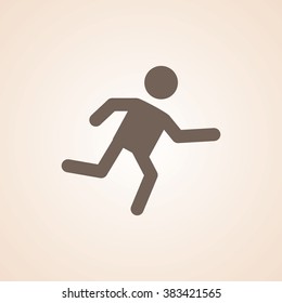 Very Useful Icon of Runner for Web & Mobile. Eps-10.