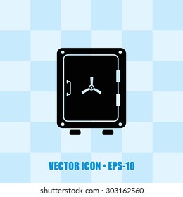 Very Useful Icon Of Safe. Eps-10.