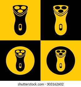 Very Useful Icon Of Shaving Machine. Eps-10.