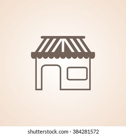 Very Useful Icon of Shop for Web & Mobile. Eps-10.