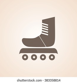 Very Useful Icon of Skates for Web & Mobile. Eps-10.