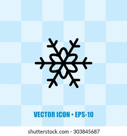 Very Useful Icon Of Snowflake. Eps-10.