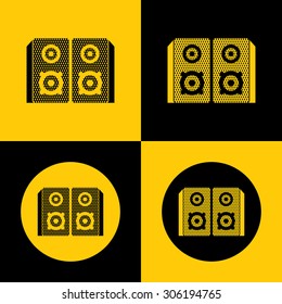 Very Useful Icon Of Speaker. Eps-10.