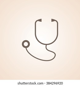Very Useful Icon of Stethoscope for Web & Mobile. Eps-10.