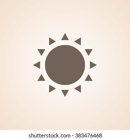 Very Useful Icon of Sun for Web & Mobile. Eps-10.