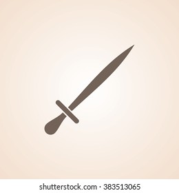 Very Useful Icon of Sword for Web & Mobile. Eps-10.