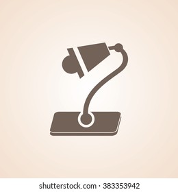 Very Useful Icon of Table Lamp for Web & Mobile. Eps-10.