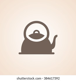 Very Useful Icon of Tea Kettle for Web & Mobile. Eps-10.