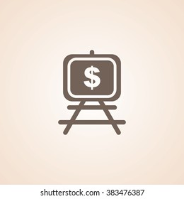 Very Useful Icon of Teaching Stand for Web & Mobile. Eps-10.