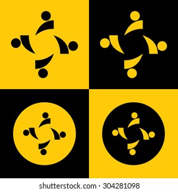 Very Useful Icon Of Team. Eps-10.