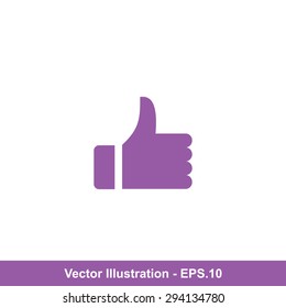 Very Useful Icon Of Thumb. Eps-10.