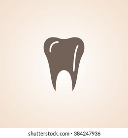 Very Useful Icon of Tooth for Web & Mobile. Eps-10.