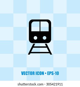 Very Useful Icon Of Train. Eps-10