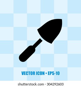 Very Useful Icon Of Trowel. Eps-10.