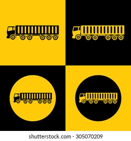 Very Useful Icon Of Truck. Eps-10.