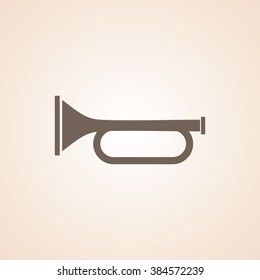 Very Useful Icon of Trumpet for Web & Mobile. Eps-10.