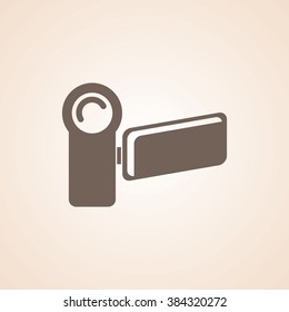Very Useful Icon of Video Camera for Web & Mobile. Eps-10.