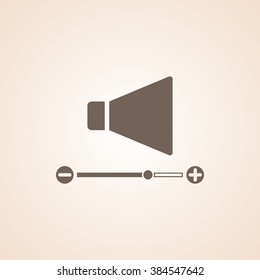Very Useful Icon of Volume for Web & Mobile. Eps-10.