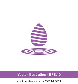 Very Useful Icon Of Water Drop. Eps-10.