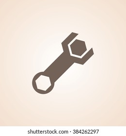 Very Useful Icon of Wrench for Web & Mobile. Eps-10.