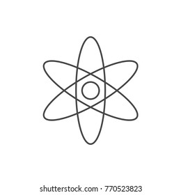 Very Useful Line Icon of atom