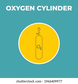 Very Useful Oxygen Cylinder Medical Icon For Designers And Developers In Covid-19 Time Period