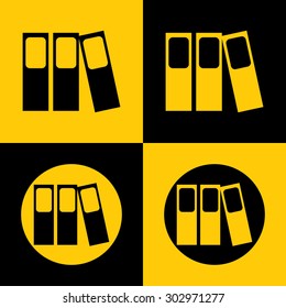 Very Useful Vector Icon Of Binders. Eps-10.
