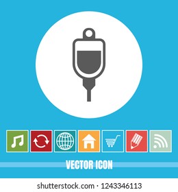 Very Useful Vector Icon Of Blood Unit with Bonus Icons. Very Useful For Mobile App, Software & Web.