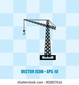 Very Useful Vector Icon Of Crane. Eps-10.