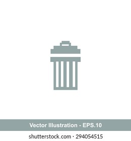 Very Useful Vector Icon Of Dust Bin. Eps-10.