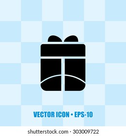 Very Useful Vector Icon Of Gift Box. Eps-10.