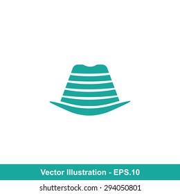 Very Useful Vector Icon Of Hat. Eps-10.