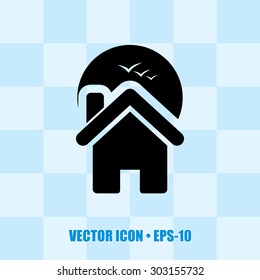 Very Useful Vector Icon Of Home. Eps-10.